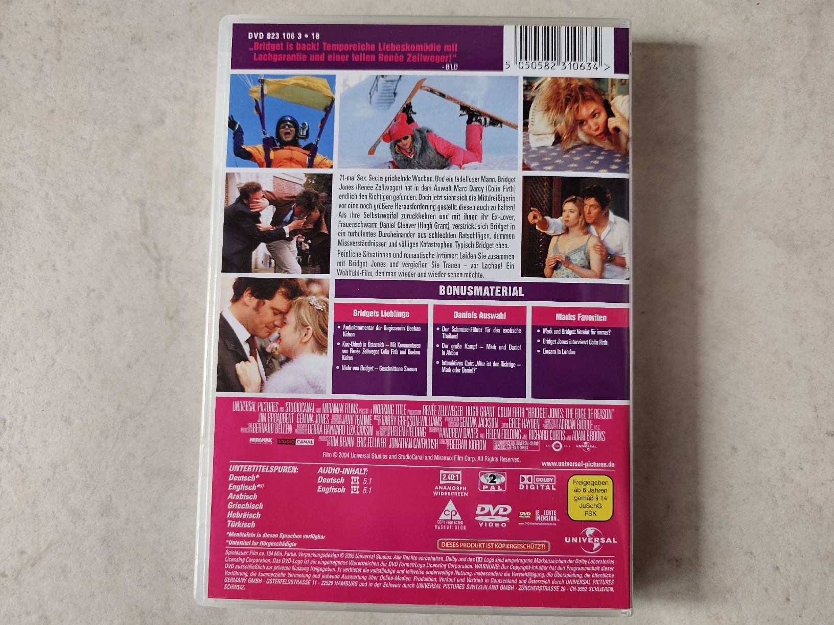 Tutti i DVDs: Bridget Jones  -  Am Rande des Wahnsinns – Usato da Schneisingen venduto da backstore24 1
