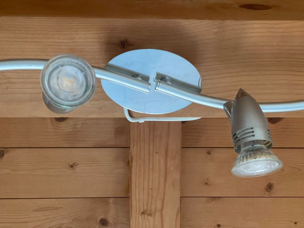 Kronleuchter & Deckenlampen: Deckenlampe mit 4 Ledspots – Gebraucht aus Contra von Oly_93 4