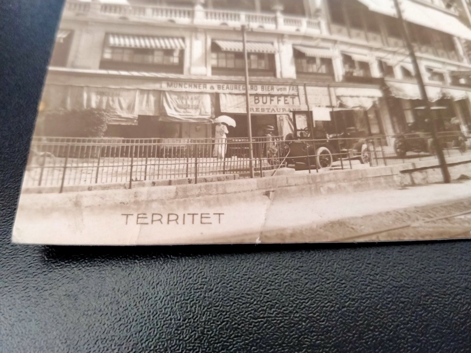 Cartoline postali: Territet / Waadt Grand Hotel Oldtimer – Usato da Küssnacht am Rigi venduto da cartolina-1 3