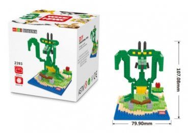 Nanoblock Kit di costruzioni: 2393 Wise Hawk - Kung Fu Panda – Nuovo e nell'imballaggio originale da Hochdorf venduto da ruest-online
