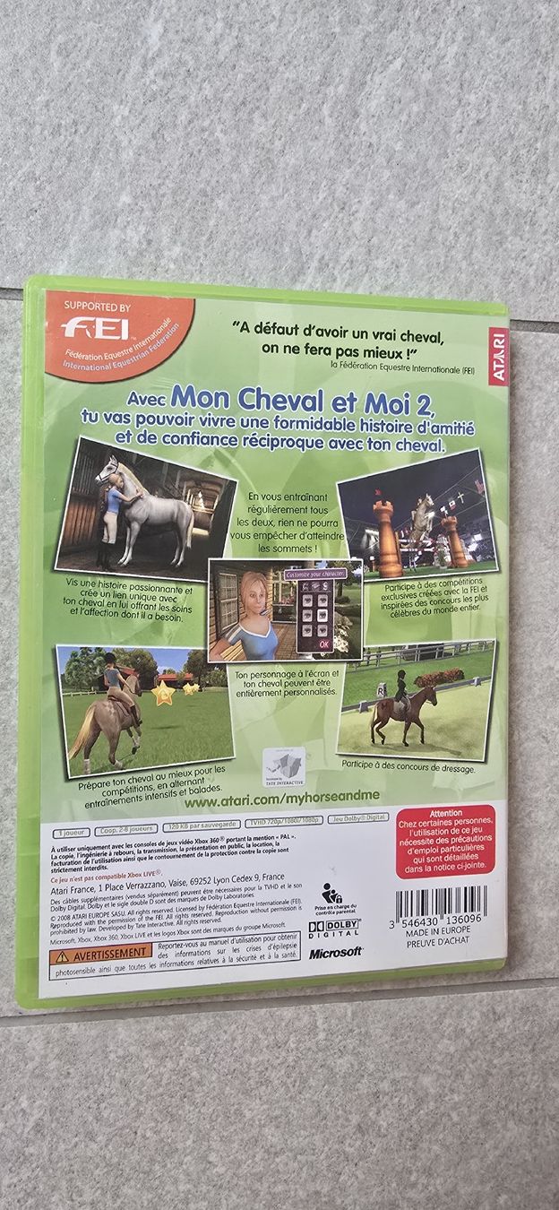 Microsoft Giochi: Mon Cheval & Moi 2 Xbox 360 – Usato da Le Noirmont venduto da desoto55 1