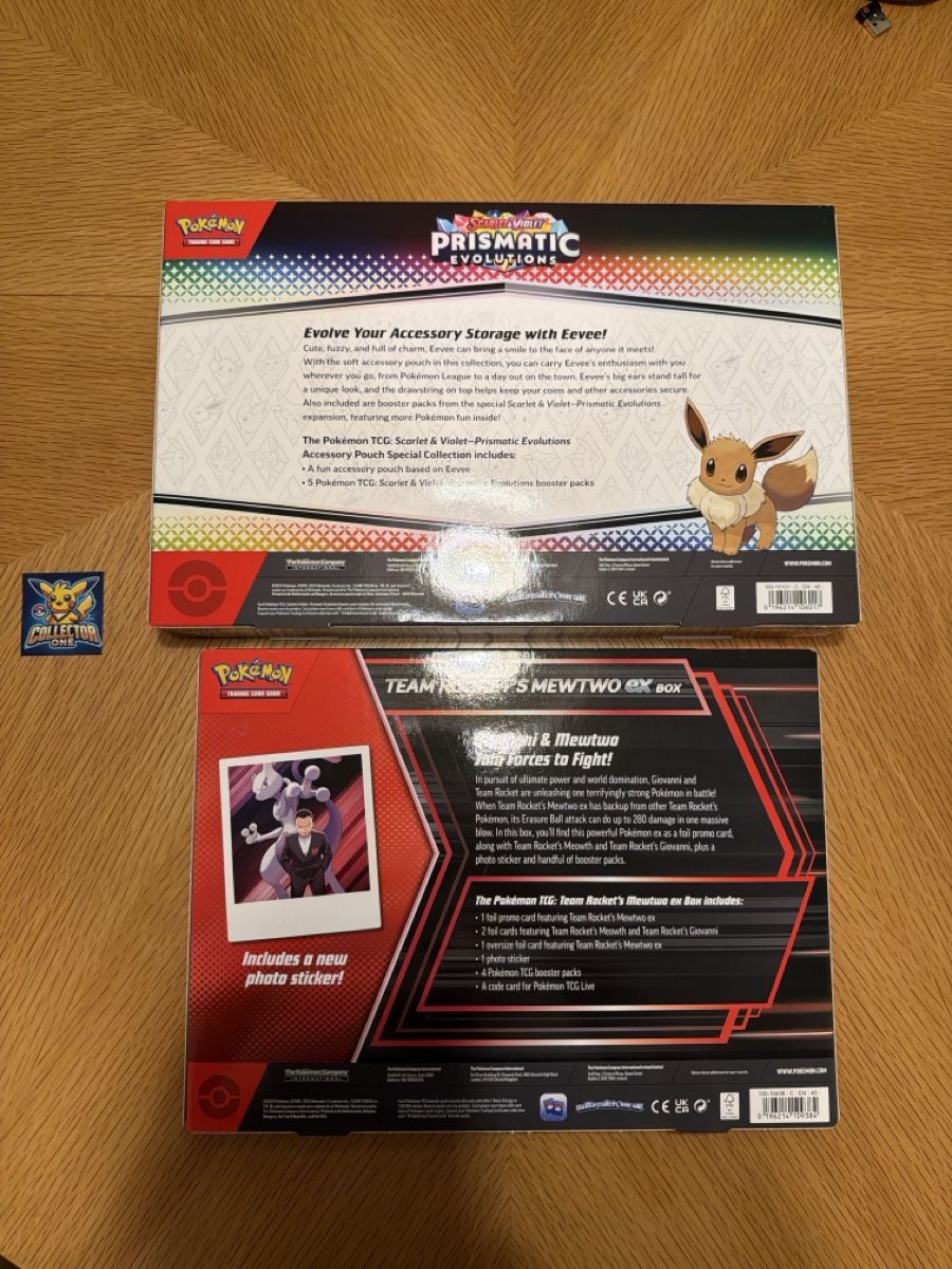 Pokémon Carte collezionabili: Pokemon Prismatic Evolution Team Rocket Mewtwo Destined 2x – Nuovo e nell'imballaggio originale da Lommiswil venduto da CollectorOne 1