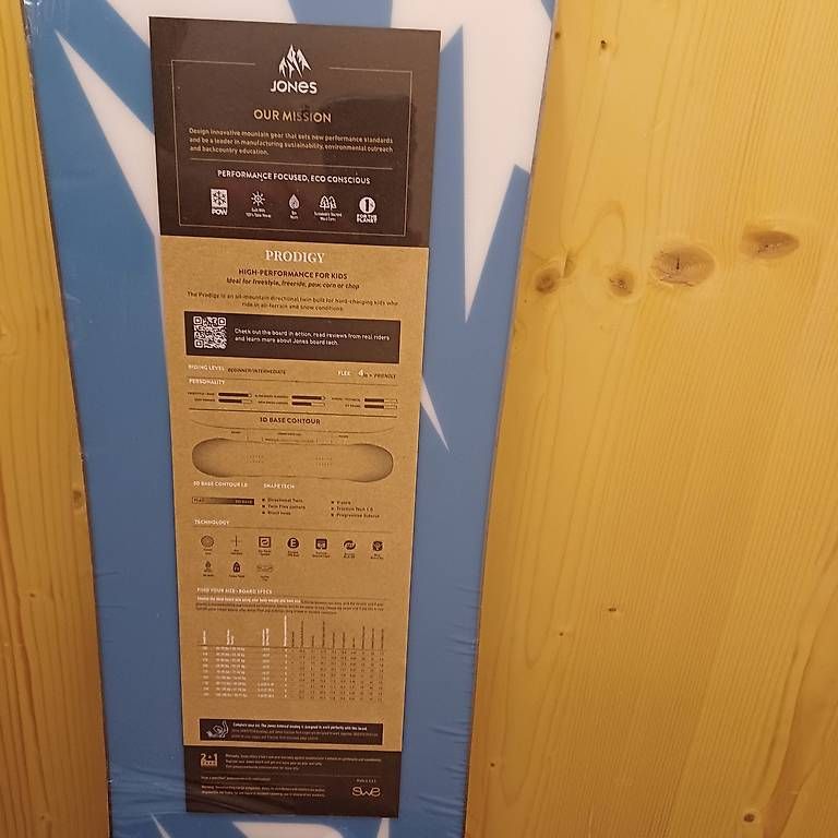 Jones Board: NEU! Jones Snowboard 100cm – Nuovo e nell'imballaggio originale da Oberrieden venduto da Raja011 2