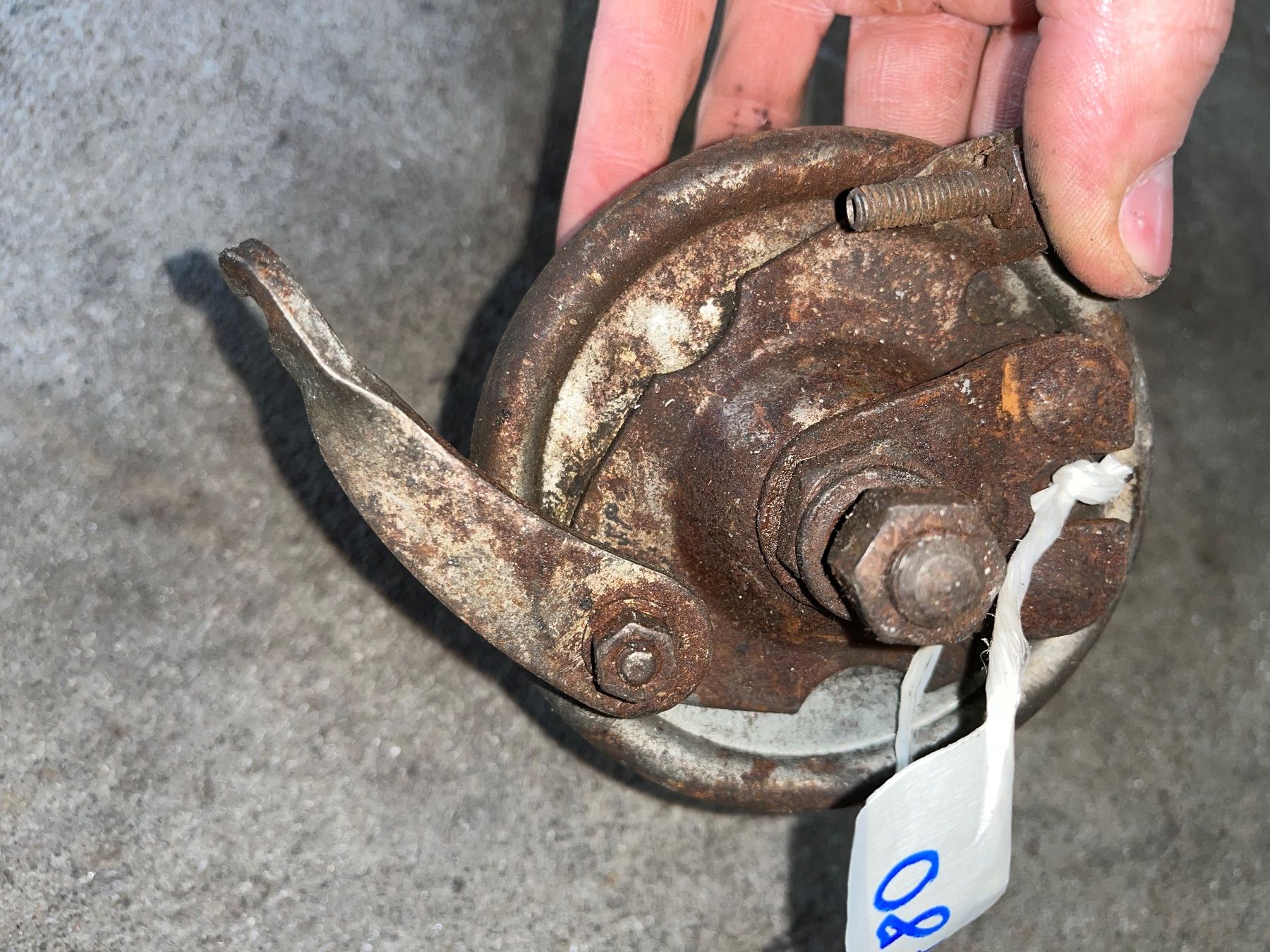 Sachs Parti ricambio per ciclomotori: Sachs Mofa Bremsankerplatte – Usato da Fahrni b. Thun venduto da berger_tuning34 1