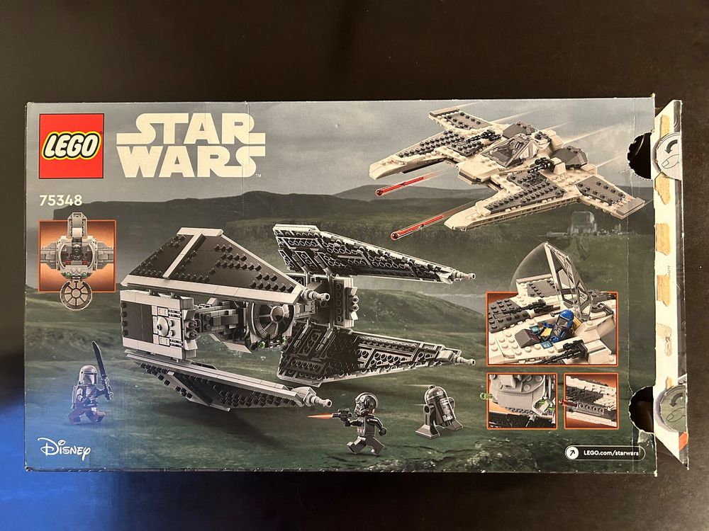 LEGO 75348 StarWars Mandalorian Fang Fighter TIE Interceptor (Gebraucht ...