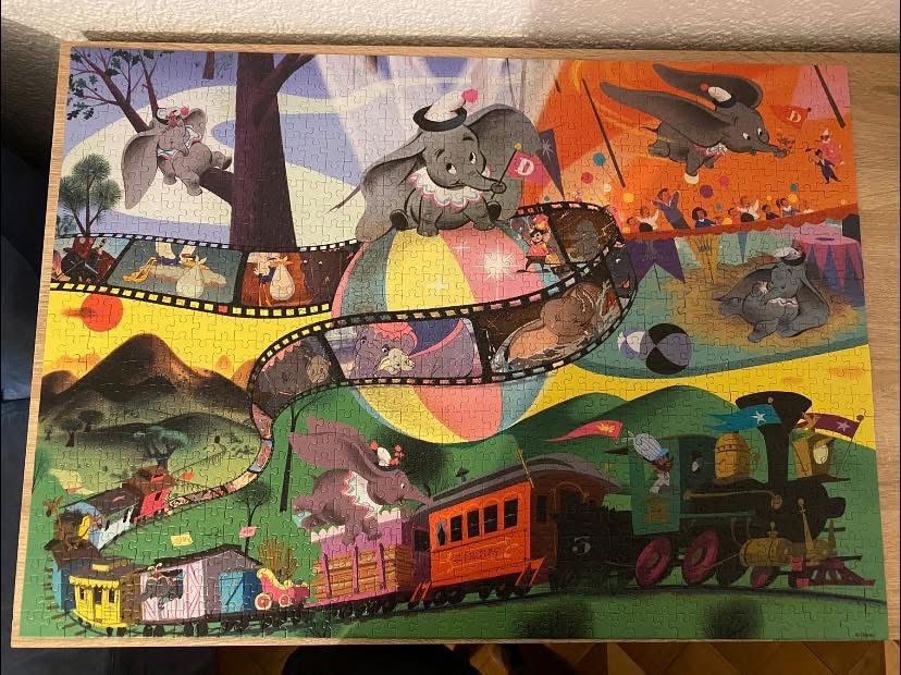 Disney Puzzles: Dumbo – Disney – Puzzle 1000 – D'occasion à La Chaux-de-Fonds par pir_9ssy 2