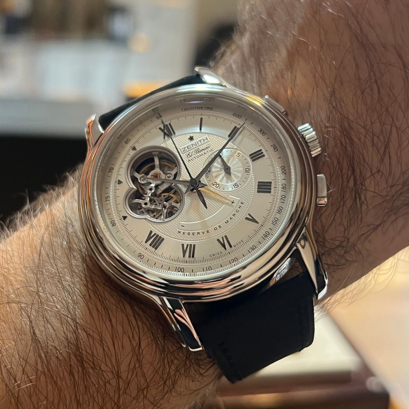 Zenith Uhren: Zenith Chronomaster Open Heart 03.1260.4021 – Gebraucht aus Carouge GE von Watchaser 3
