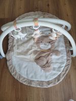 Spielbogen mit Krabbeldecke beige Motiv Bär gebraucht