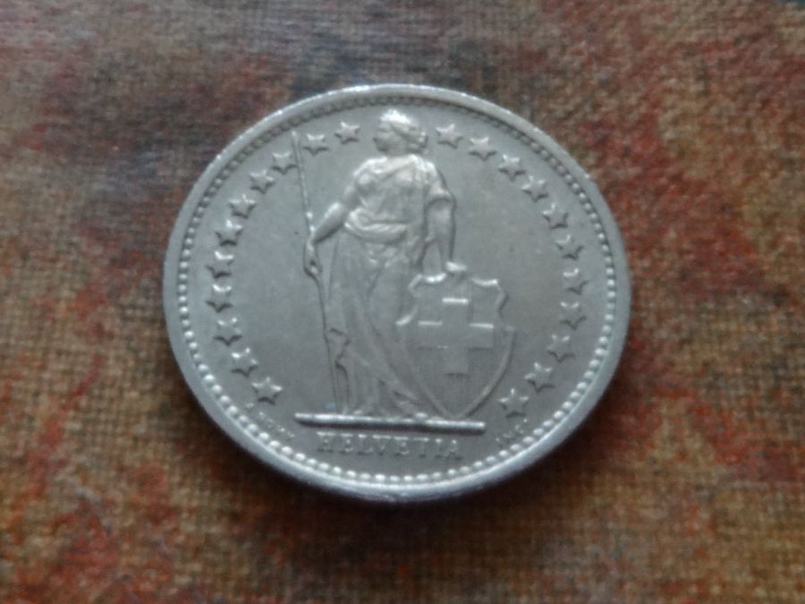 Toutes les monnaies: 1/2 Fr. 1968  Sans/Ohne  "B" – D'occasion à Romanel-sur-Lausanne par Swift13 1