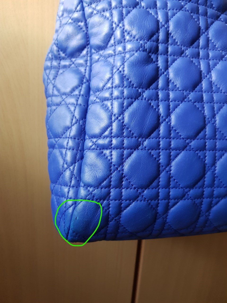 Dior Borse da donna: Original Christian Dior Soft Tasche Blau – Usato da Basel venduto da chien008 6