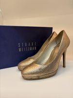 Stuart Weitzman Glitterswoon Pump Gold Glutter Eu 38.5