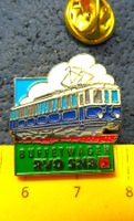 BAHN SCHWEIZ PIN BUFFETWAGEN RVO SNB GEPRÄGT GOLDIG LIMITIER
