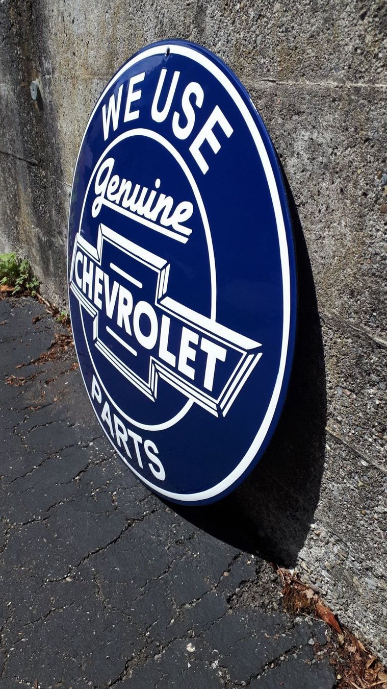 Ecriteaux: Emailschild Chevrolet – D'occasion à Zürich par timbuktu03 1