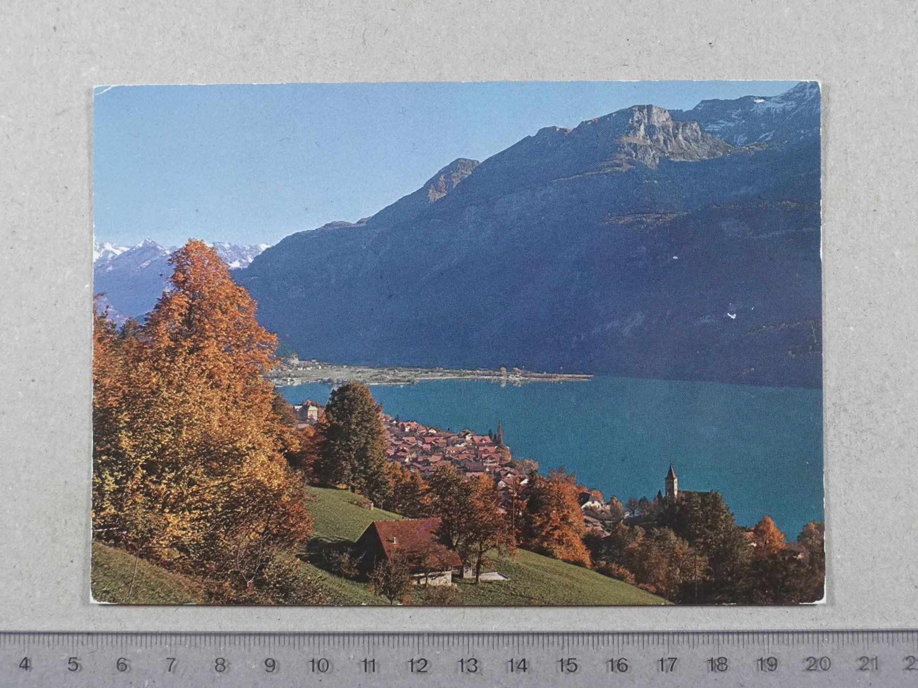 Cartes postales: Brienz, Kirche, 1976 – D'occasion à Lenzburg par fh1
