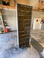 Materiallager / Sortierschrank / Kisten / Fächer