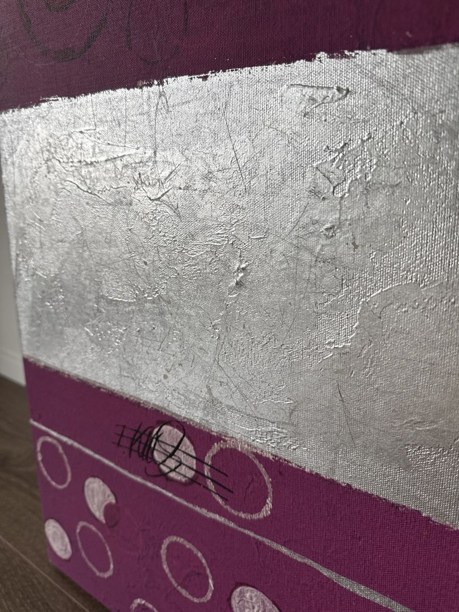 Dipinti: Handgemaltes Acryl-Gemälde (ca. 180x100x4cm) – Usato da Kerzers venduto da Roboto1974 4