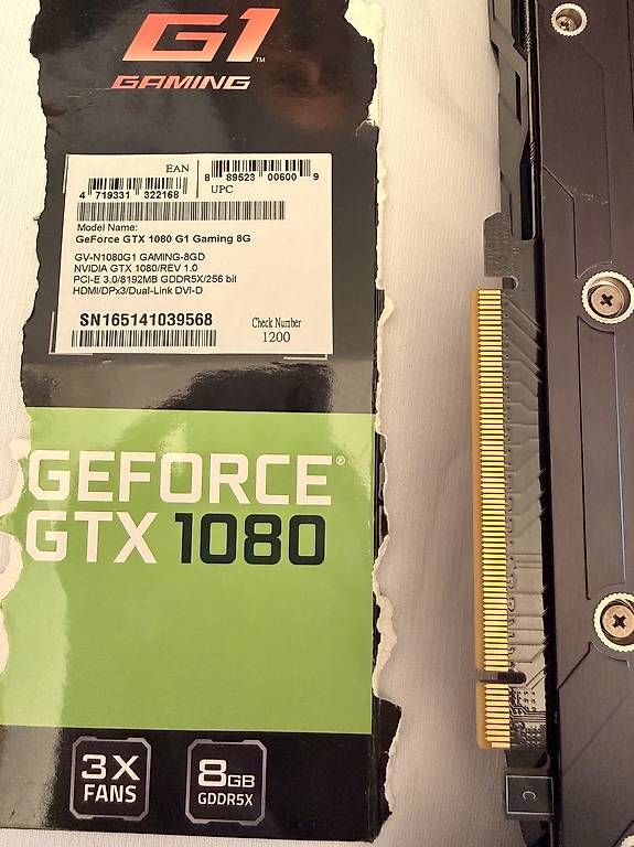 Schede grafiche: GeForce GTX 1080 Grafikkarte – Usato da Volketswil venduto da sissidrake 2