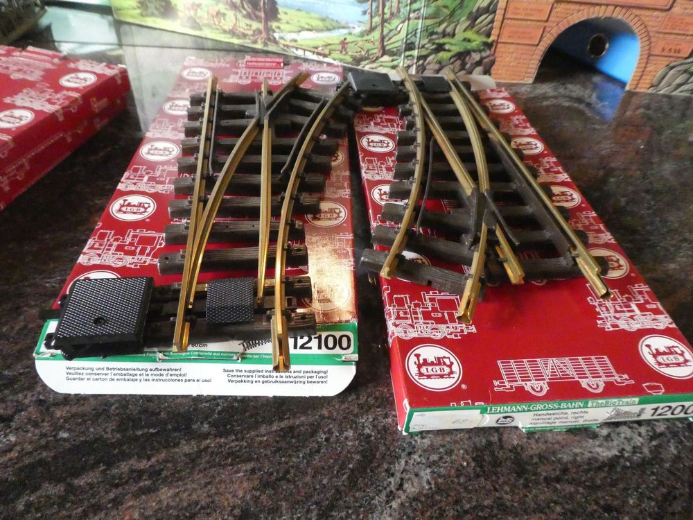 LGB Spur G Handweiche - Rechts, R1, 30 Grad (12000) Online Kaufen