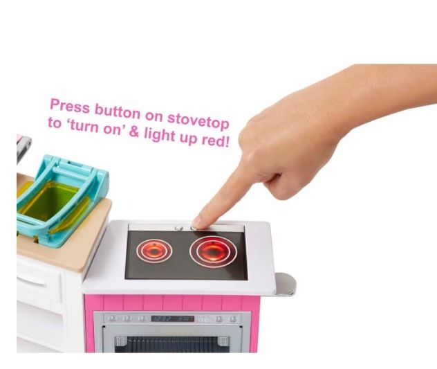 Barbie Case e mobili per bambole: BARBIE Coffret Cuisine à modeler-Ultimate Kitchen – Nuovo e nell'imballaggio originale da CHENE-BOUGERIES venduto da homeswisshome 4