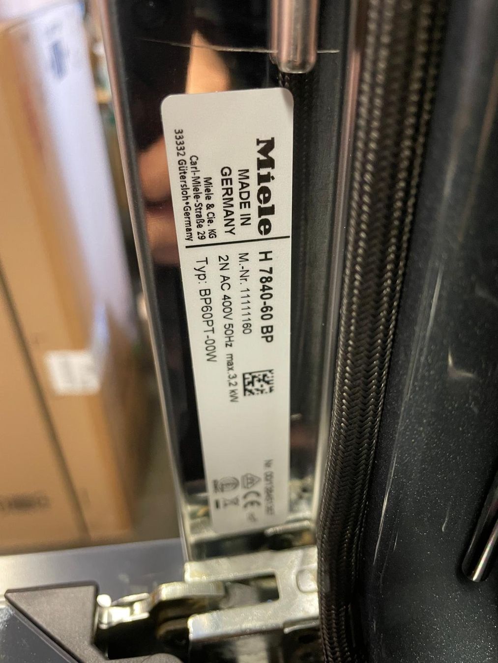 Miele Backöfen: Miele Backofen H7840-60 BP ED – Neu (gemäss Beschreibung) aus Wangen an der Aare von Haushalt-Outlet 2