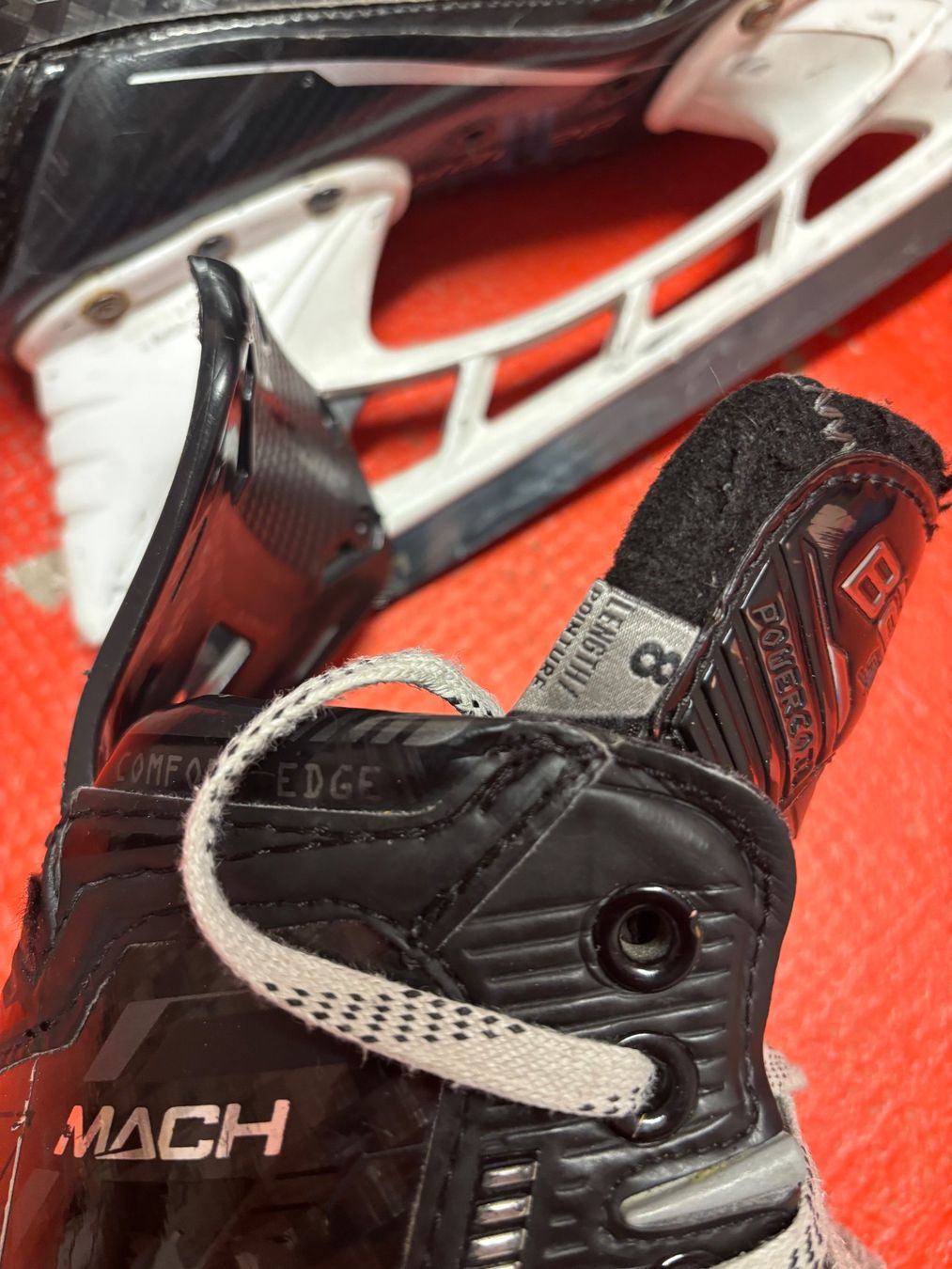 Bauer Pattini da ghiaccio: Patin Bauer Suprême Mach taille 8 Fit 2 – Usato da Lausanne venduto da mar_nmg8 2
