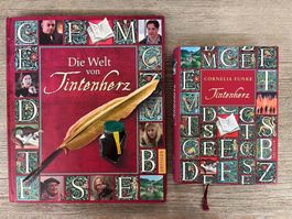 2 x Tintenherz  C. Funke/Die Welt von Tintenherz Pop-up Buch