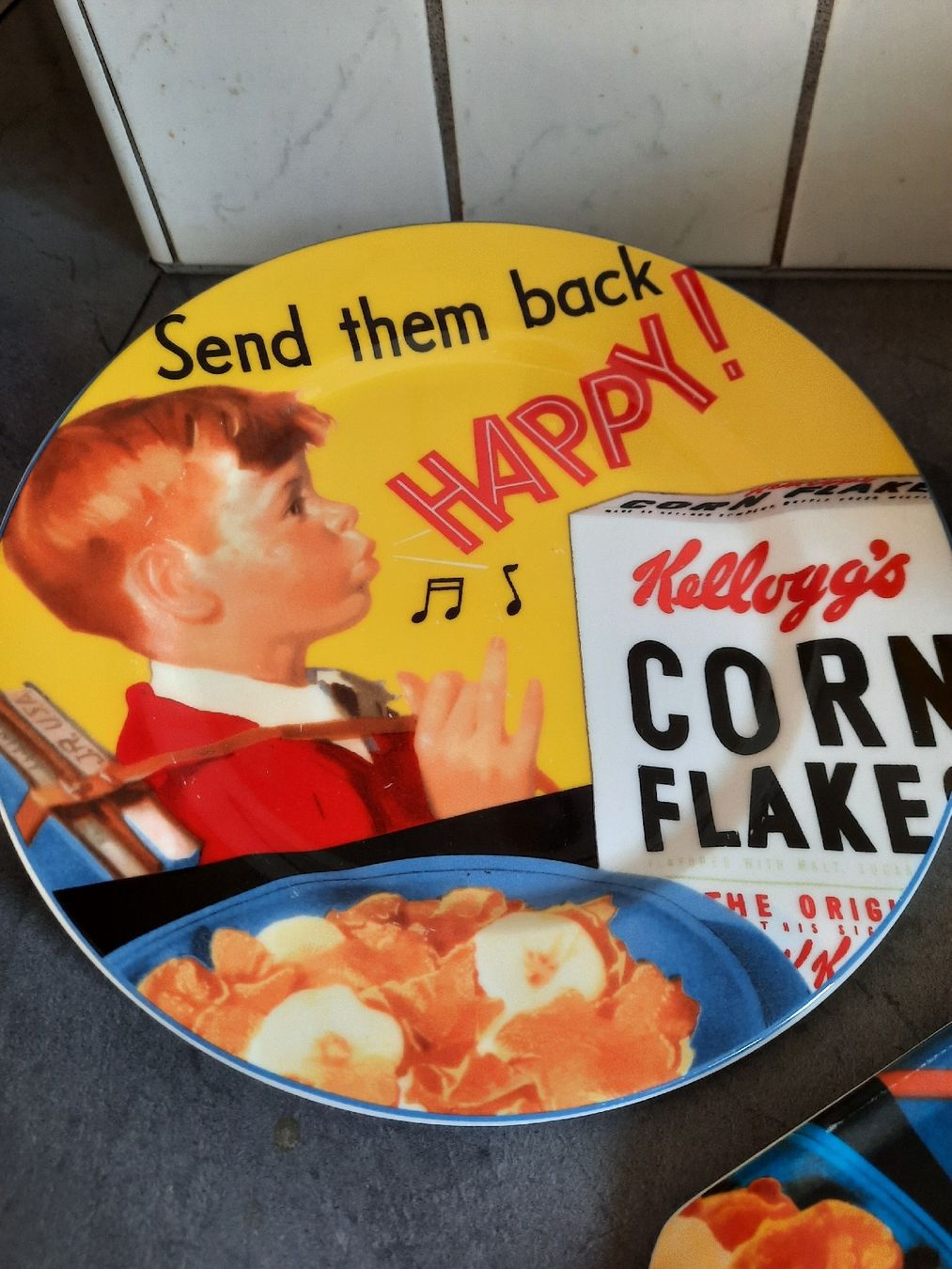 Services de table: KELLOGG'S VINTAGE. 3 PIÈCES – D'occasion à Le Locle par marylise01 1