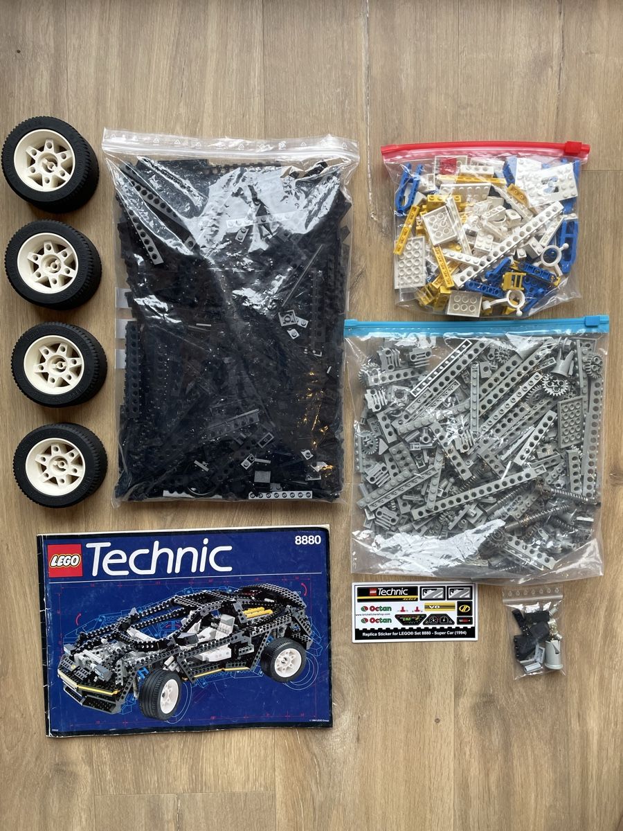 Lego Kit di costruzioni: Lego 8880 technic Super Car Set – Usato da Gryon venduto da pilou182 1