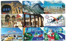 9 Telefonkarten Italien