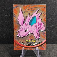 Pokemon Topps Holo Foil Blue 1. Edition/Print DE Nidorino