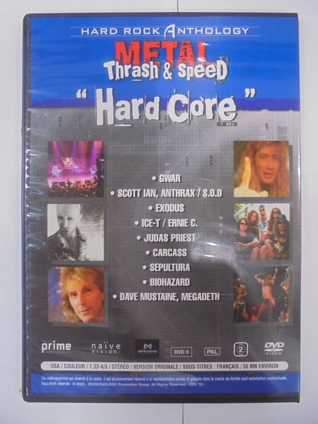 Tutti i DVDs: Metal Trash & Speed / 4 DVD PAL 2002 – Usato da Crissier venduto da Promopost 7