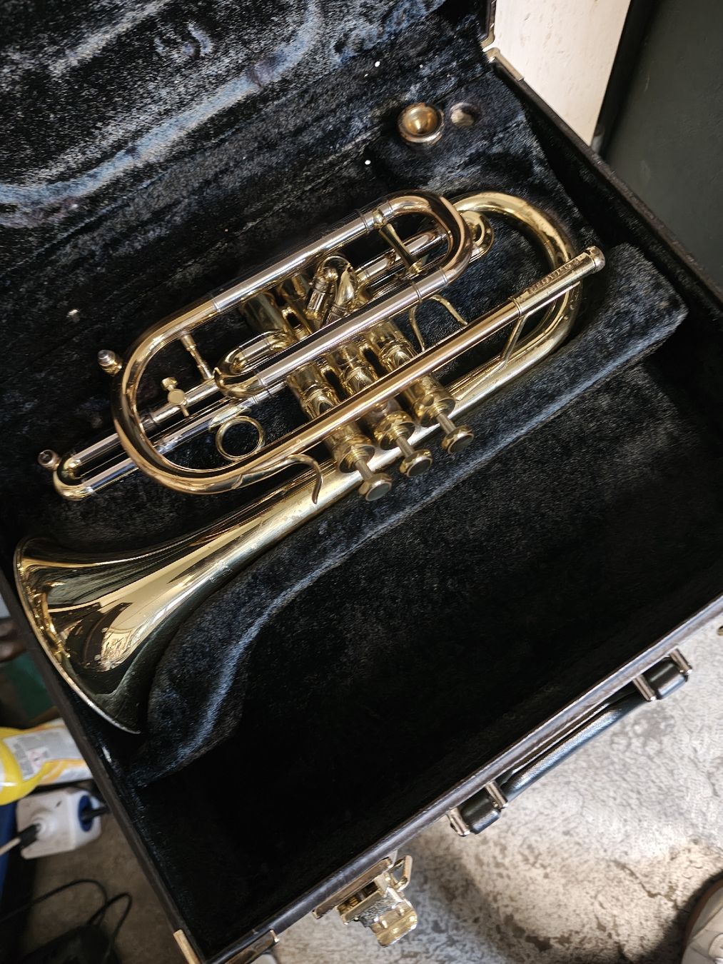 Strumenti musicali: B.Cornet Schagerl  – Usato da Langenthal venduto da Saxophone23