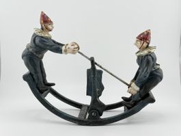 Antikes Wippenspielzeug Gusseisen
