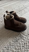 ZARA Kinder-Stiefel aus echtem Wildleder – Grösse 22