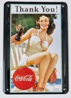 Coca-Cola Blechpostkarte (03)