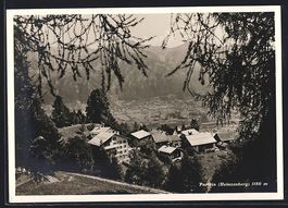 AK Portein, Blick auf den Ort von oben