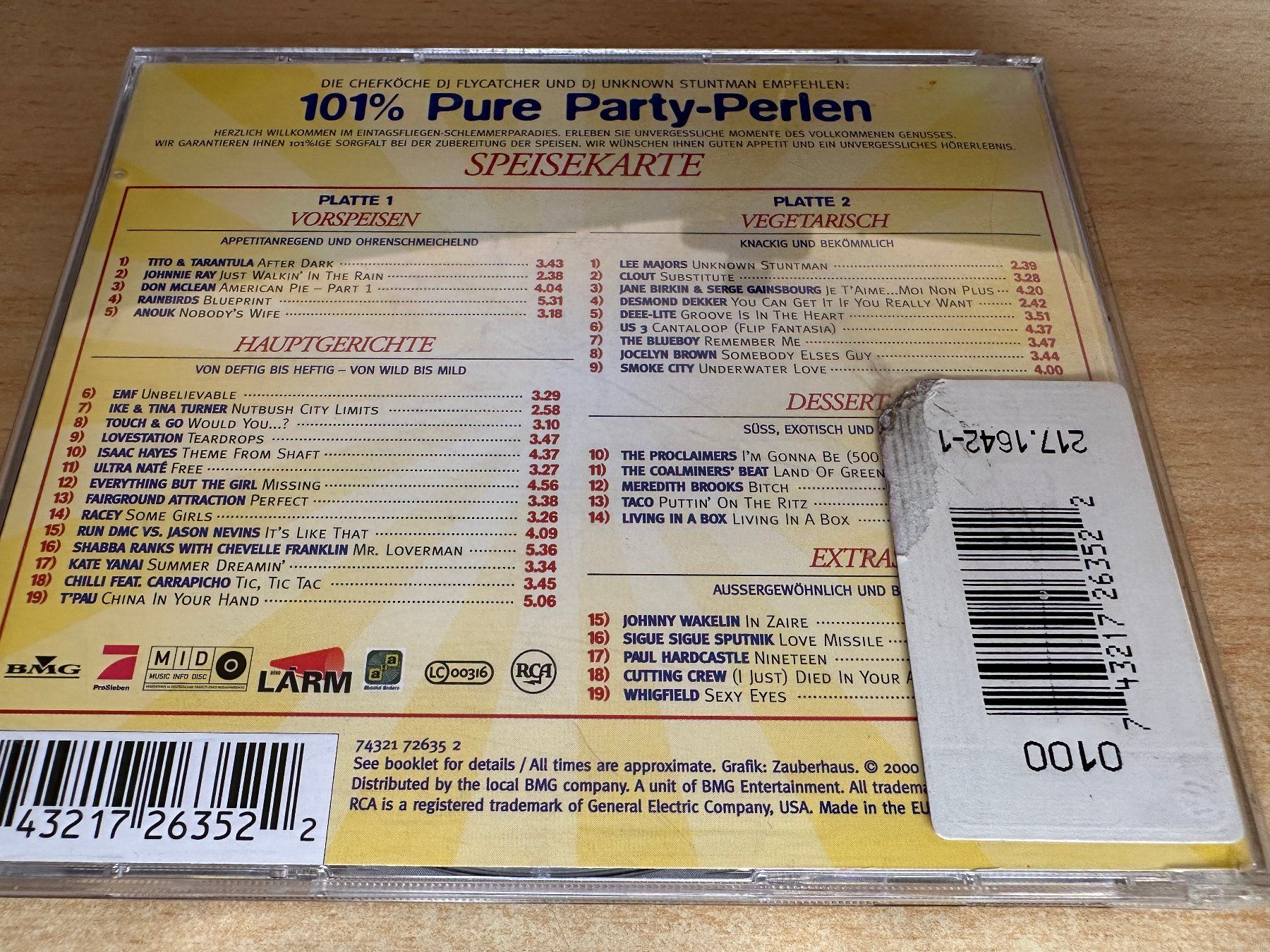 CD: C3 Various - 101% Pure Party-Perlen - 2 CD – Usato da Rikon im Tösstal venduto da Alpenmutz 1