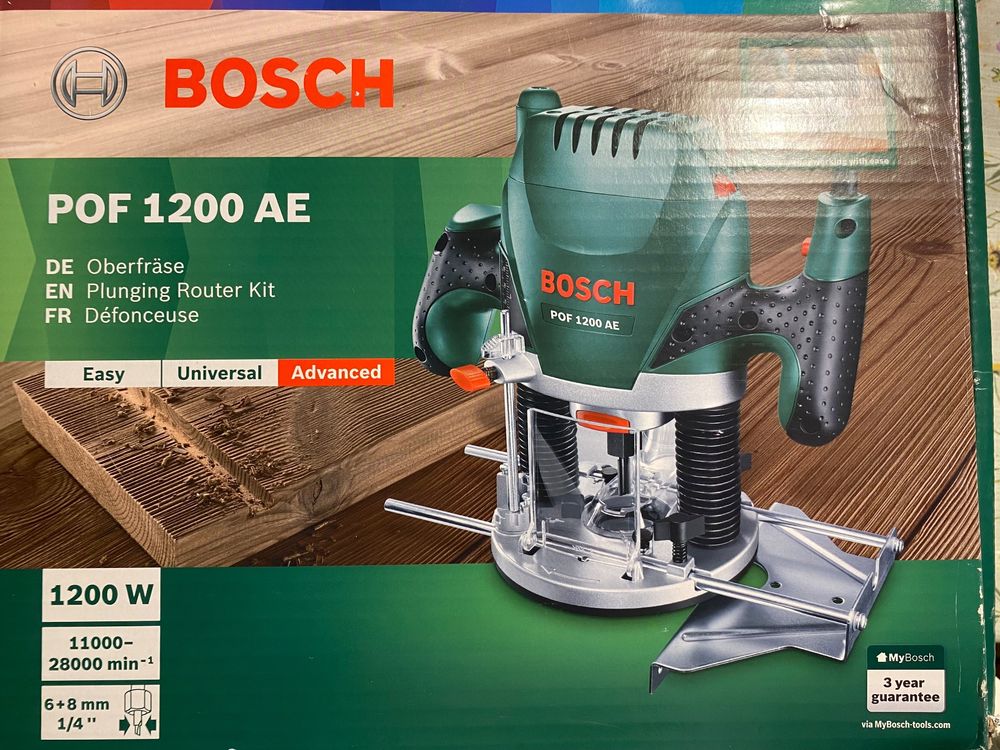 Oberfräse Bosch POF 1200 AE mit Garantie Kaufen auf Ricardo