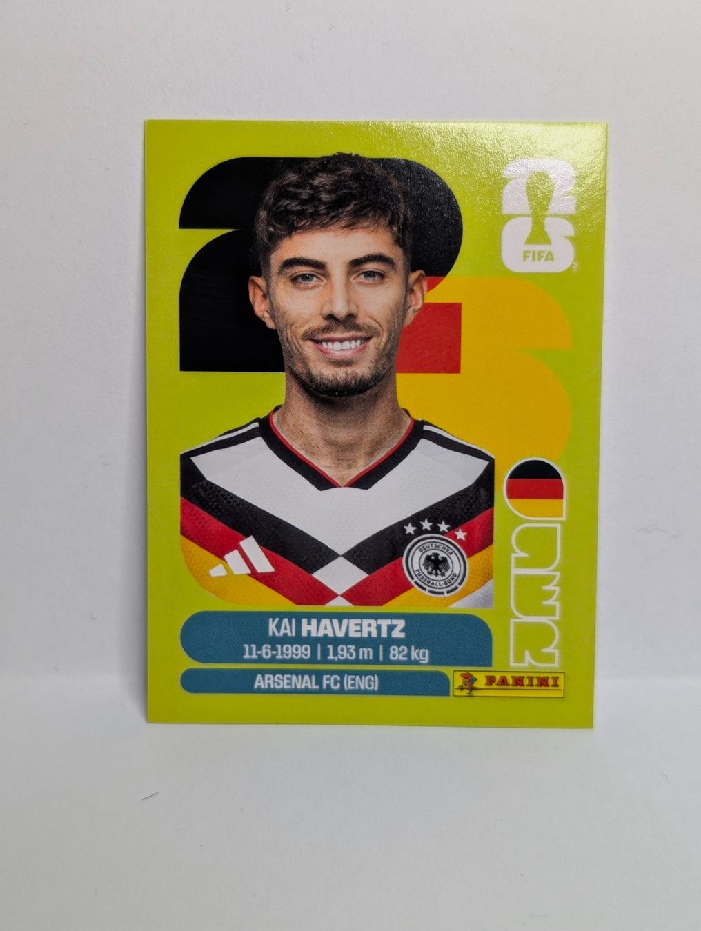 Panini Carte collezionabili: Panini WM 2026 - GER 17 - Kai HAVERTZ GERMANY – Nuovo (secondo la descrizione) da Founex venduto da amel89