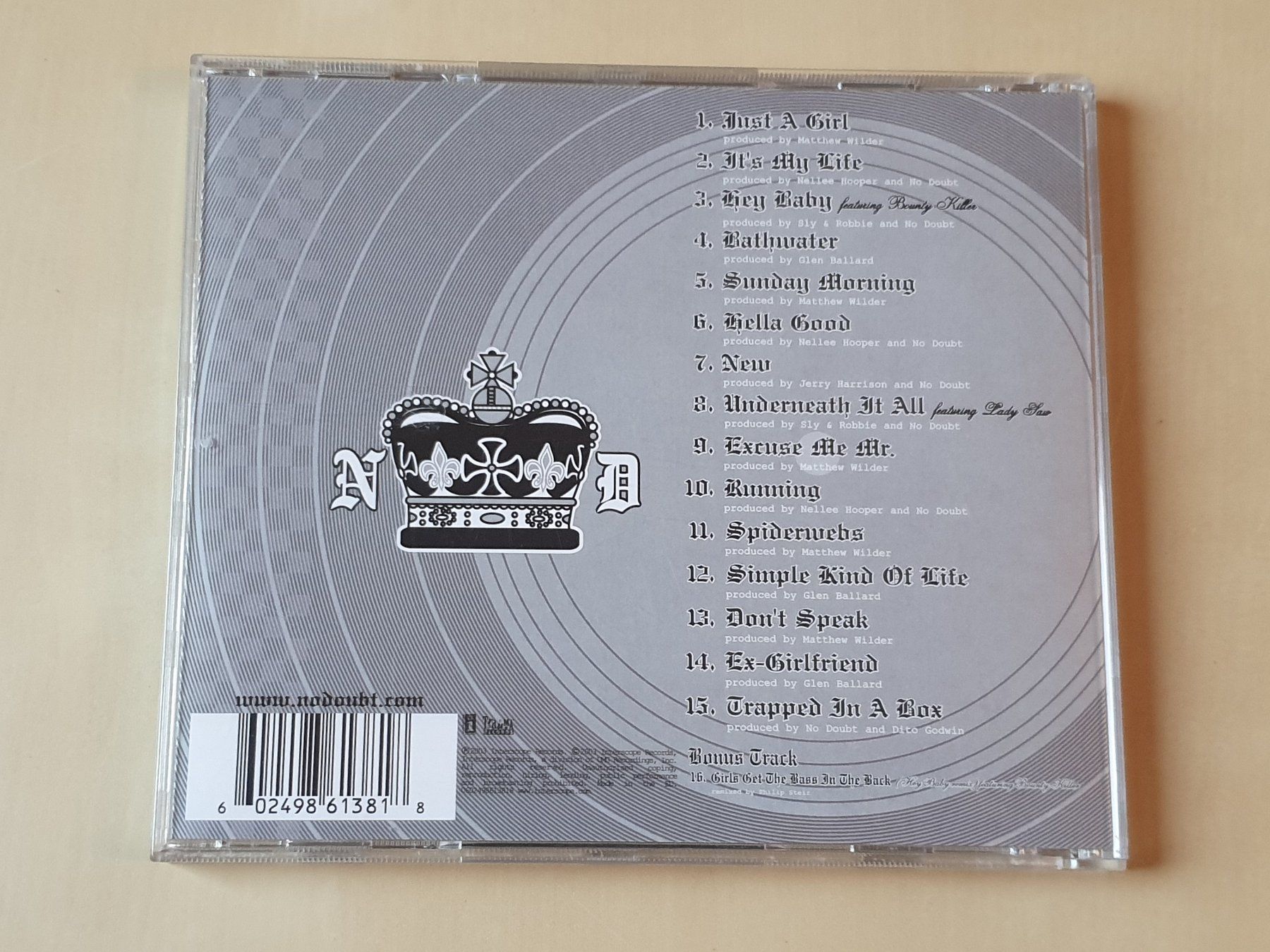 CDs: No Doubt The Singles 1992 - 2003 – Gebraucht aus Stansstad von collectorsshop 1