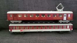 SBB CFF FFS H0 Speisewagen und Personenwagen, Top Zustand!