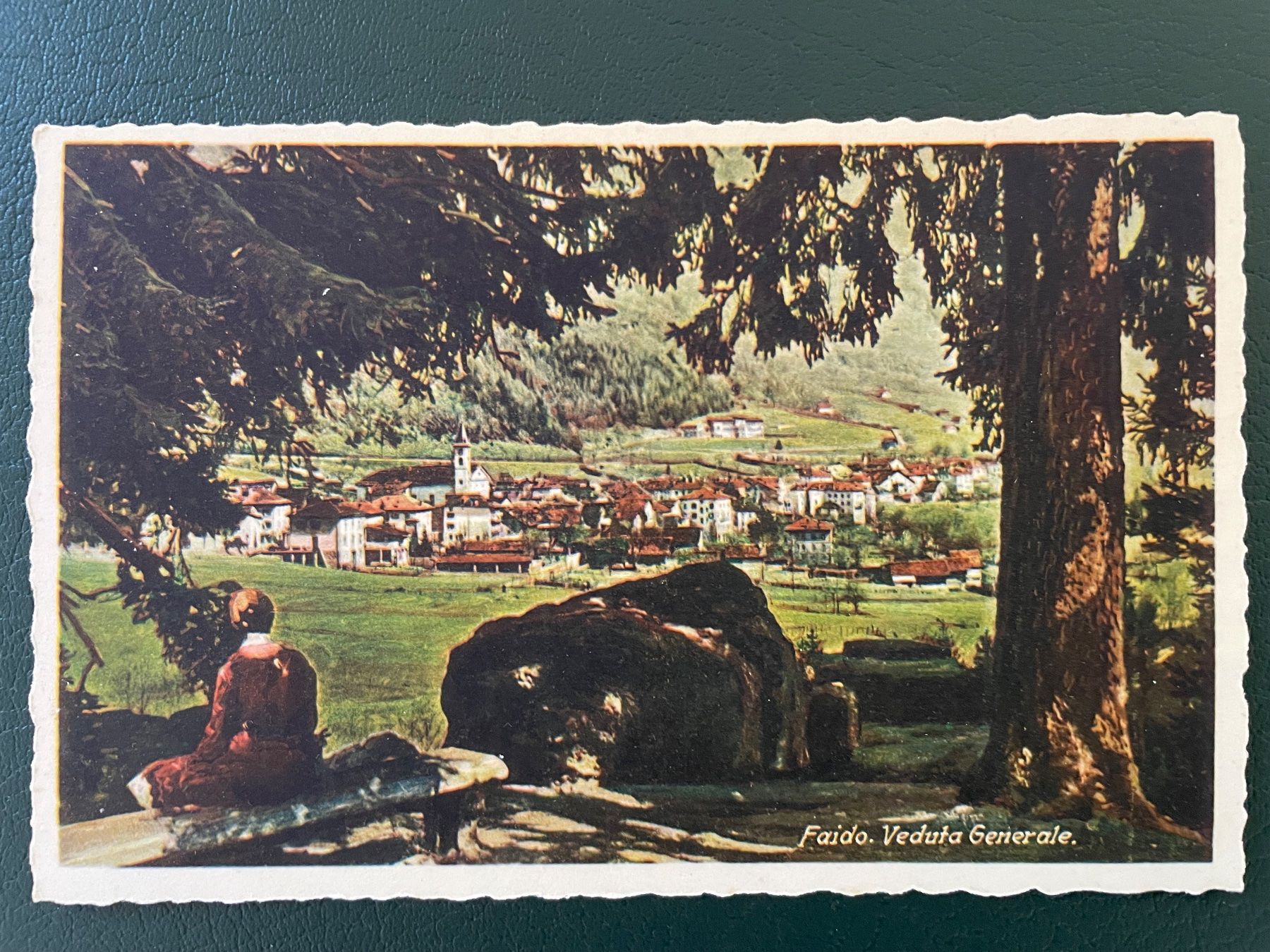 Cartoline postali: Faido bosco di Traseggio – Usato da Faido venduto da Fusnengo