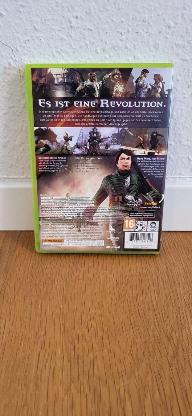 Microsoft Giochi: Xbox 360 - Fable 3 – Usato da Münsingen venduto da DigitaleSpielecke 1