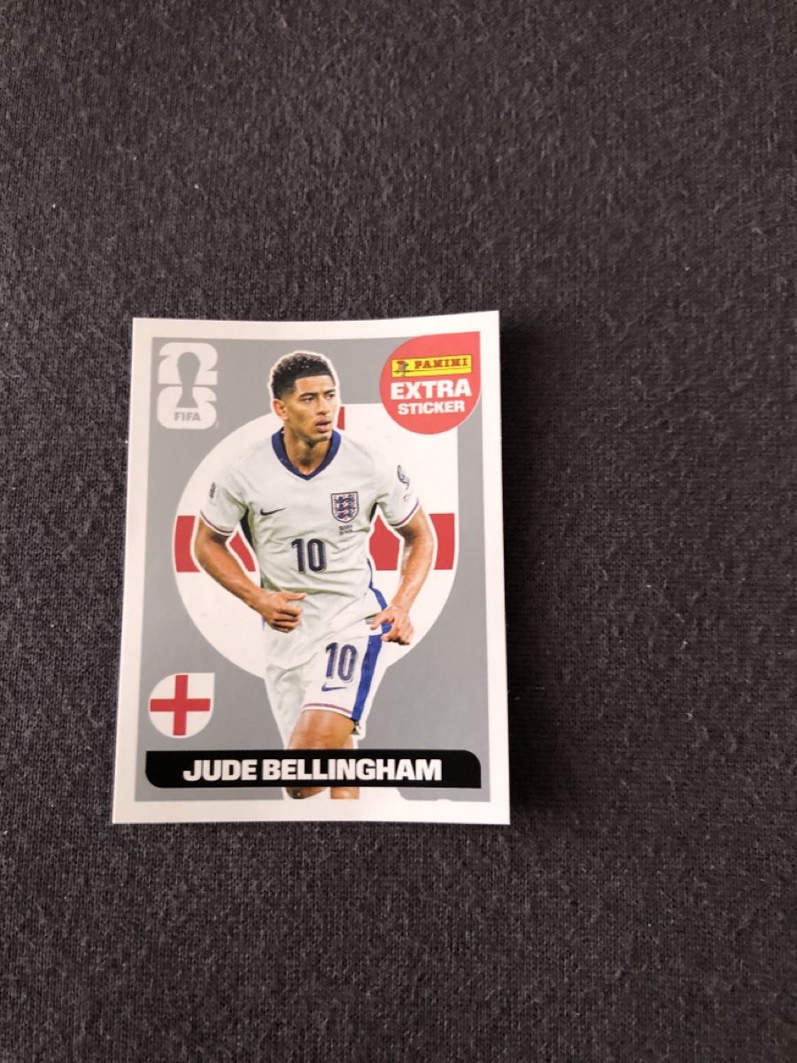 Panini Carte collezionabili: Panini extra SILBER Sticker Jude Bellingham – Nuovo (secondo la descrizione) da Rorschacherberg venduto da Kisa67