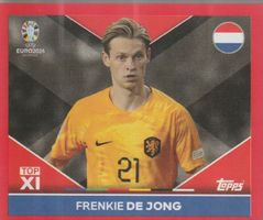 EURO 2024 Topps sticker TOP XI  NETHERLANDS FRENKIE DE JONG