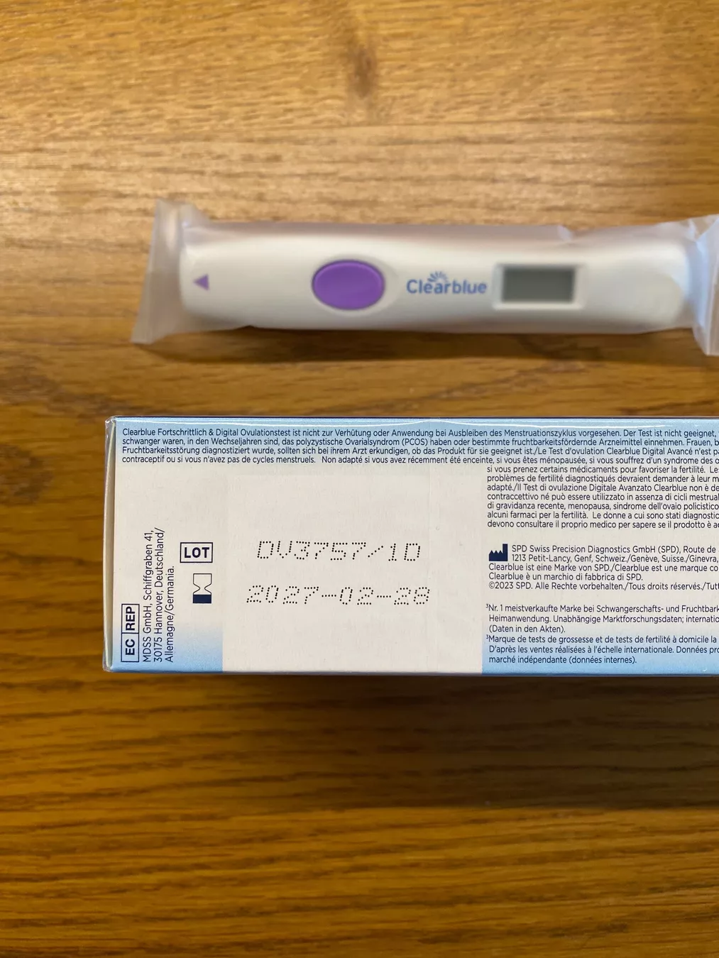 Medizinische Geräte: Clearblue Ovulationstest – Neu und originalverpackt aus Wil SG von buchera1 1