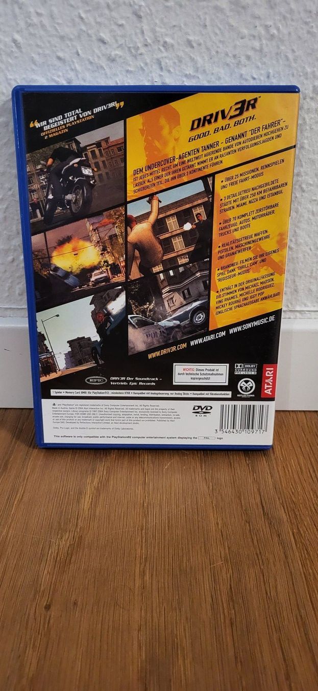 Sony Spiele: PS 2 - Driver 3 – Gebraucht aus Münsingen von DigitaleSpielecke 1
