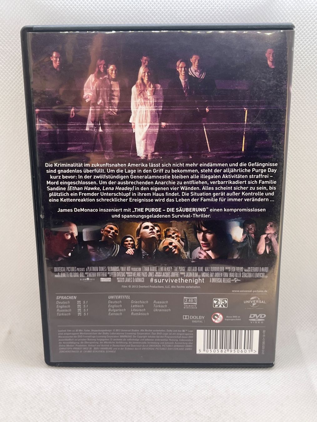 Tutti i DVDs: The Purge - Die Säuberung DVD – Usato da Hinterkappelen venduto da Kim1992 1