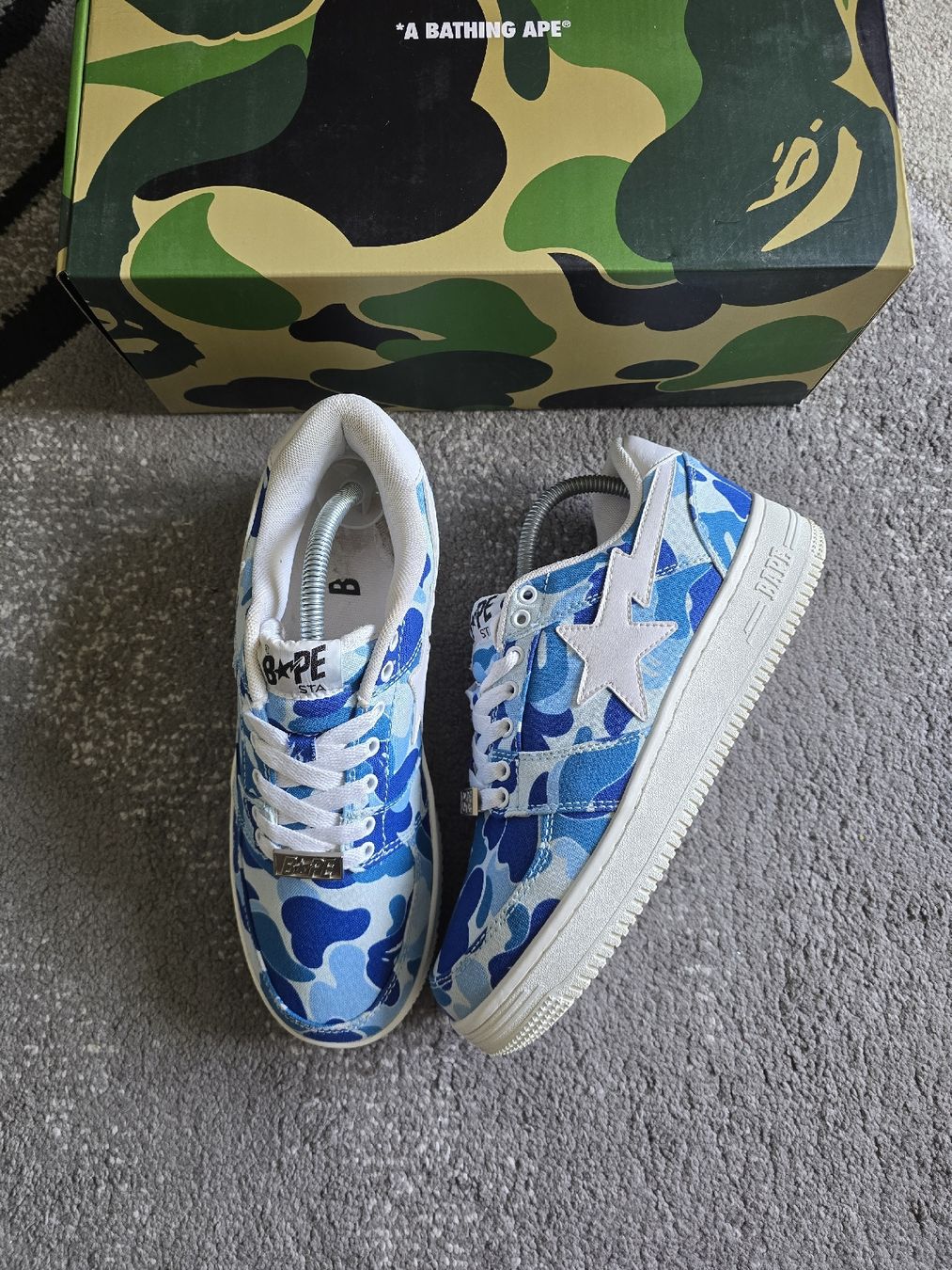 Herrenschuhe: Bapsta camo blue  – Gebraucht aus Bôle von A_Kickstory