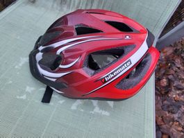 Roter Bikemate Fahrradhelm für sichere Touren, Grösse M